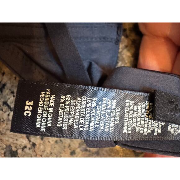 SKIMS ULTIMATE TEARDROP PUSH-UP BRA onyx 32C - Picture 5 of 5